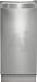 Kitchen & Housewares : Electrolux ICON Designer E15TC75HSS Fully Integrated Trash Compactor with 1.55 cu. ft. Capacity, 3/4 HP Motor, 3000 lbs. Compacting Force, Deodorizing System, Smooth-Glide Trash Basket, Trash Bag Storage and Clock/Countdown Timer