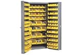 Bin Cabinet Assembled With 40 Inside 96 Door Bins