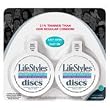 "Lifestyles Disc Maximum Sensation - Lubricated Condoms, 12 Pack"
