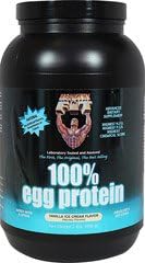 100% Egg Protein Vanilla Ice Cream, 2 lb Powder