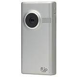 Flip MinoHD Video Camera - Silver, 4 GB, 1 Hour (3rd Generation) NEWEST MOD ....