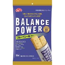 バランスパワー ブルーベリー味(果肉入り) 6袋(12本)