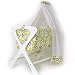 Dito Dot Cariboo Classic Bassinet w/ veil - Bassinet color:Mohagony, Bedding color: Blue