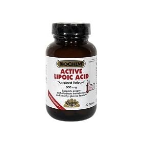 Country Life Active Lipoic Acid (Sustain Release), 60-Tablet