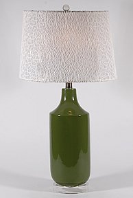 Green Ceramic Table Lamp
