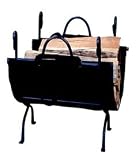 Outdoor Living : UniFlame Deluxe Wrought Iron Log Holder