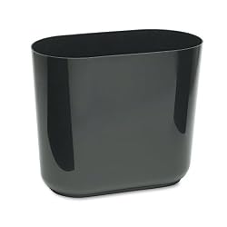 Rubbermaid 15771 Image series wastebasket, 5-gallon, black