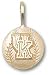 Kentucky Wildcats Solid 10K Gold ''UK'' Baseball Pendant