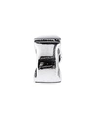 SilveRado (tm) SRM045 Sterling Silver Letter I Bead / Charm