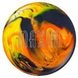 Ebonite MAXIM Black/Orange/Yellow Bowling Ball (8-Pound)