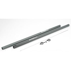 Tail Boom (2) with 539mm Rudder Pushrod: 600 from Helicopter Tail Pushrods