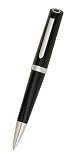 Omas 360 Ballpoint Pen Black Resin, Platinum Trim -NEW REDESIGNED 2007