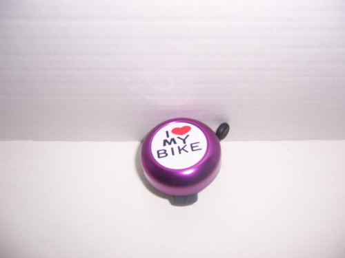 I LOVE MY BIKE BELL PURPLE On Sale