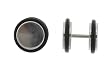 Stainless Steel Fake Plug - 18g Wire - 0g Fake Part - Sold as a Pair