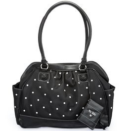 Baby Essentials Black Frame Bag with Embroidered White Dots 31MliTtAMfL. SL500 Baby Essentials Black Frame Bag with Embroidered White Dots