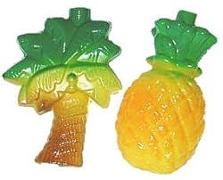 2 Sets PINEAPPLE/Palm Tree TROPICAL PATIO String Lights/16 Ft Total/20 Lights/LUAU Party DECOR