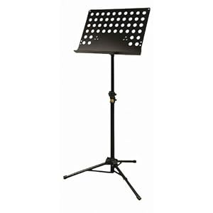 Hamilton Orchestra Stand, Black, 2 section by 