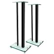Millennium 24" Speaker Stands (Matte Black)