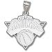 New York Knicks 1in Sterling Silver Logo Pendant