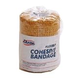 ELASTIC BANDAGE WRAP SELF ADHERENT TAN 3'' ROLL