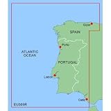 GARMIN BLUECHART MICRO SD XEU009R PORTUGAL and NORTHWEST