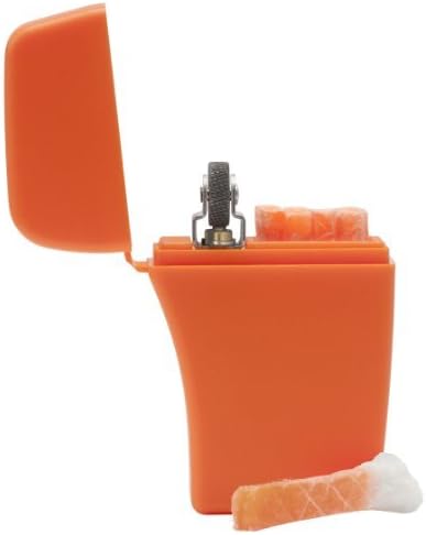 Zippo Emergency Fire Starter Orange Plastic