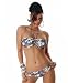 Hot Bandeau Bikini With Push Up Pads And Back Halter Bikini Top, Two Piece, Swimsuit ( mela-lix-535-grün-f2118), size 8