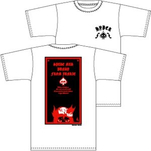 Hisacy　SPADE MAD Tシャツ LADIES’FREE（WHITE）