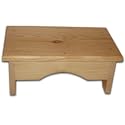 New Pine Wood Bedside Step Stool Kit - Handcrafted in the USA!