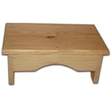 New Pine Wood Bedside Step Stool Kit - Handcrafted in the USA!