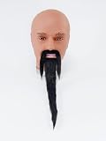 Fancy Dress Accessories | Black Wizard Beard & Tash