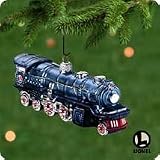31Mm4kfQiEL. SL160  HALLMARK CROWN REFLECTIONS Lionel 1 400E Blue Comet Locamotive