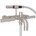 ROHL BA7L-STN TUB FILLERS, Satin Nickel