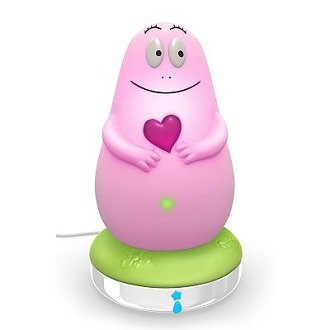 Veilleuse lumilove barbapapa rose Pabobo