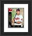 Framed Jhonny Peralta Cleveland Indians Photograph