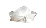 Rubie's Costume Co Womens Mini Sailor Hat With Silver Anchor