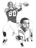 Cris Carter Minnesota Vikings 16 x 20 Lithograph