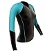 ｓｋｉｎｓ(スキンズ）　ｓｈｅ　ロングスリーブトップ（Bｌａｃｋ／Blue)