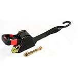 2x6' Retractable Tie Down ideal for motorcycle, ATV, boat trailers by RachetPower