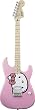 Fender Squier Hello Kitty Strat Guitar, Pink