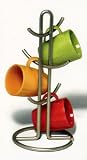 Euro Mug Holder (Satin Nickel) (15.1H x 6.75W x 6.75D)