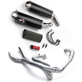 Ducati 1098 Termignoni Carbon Fiber Complete Exhaust Kit