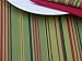 Tululah Designs Fireplace Stripe Sour Apple Striped Tablecloth 60x108-in.