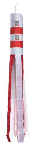 Windsock - Polish White Eagle, 60 inches Long