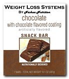 Weight Loss Systems Nutrition Bar - Chocolate (7/Box)