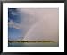At the End of the Rainbow is Rongelap Atoll Framed Art Poster Print by Emory Kristof, 31x25