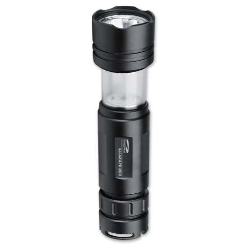 LiteXpress Stretchleuchte Illumate 200, Aluminium-Taschenlampe, 1 Cree Hochleistungs-LED bis zu 83 Lumen, Leistungsangabe nach ANSI-Standard, schwarz