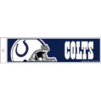 Indianapolis Colts Bumper Sticker (Quantity of 2)