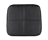 Kennedy Home Collections Faux Leather Chair Pad in Camel