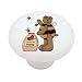 Bumble Bee Honey Bear High Gloss Ceramic Drawer Knob